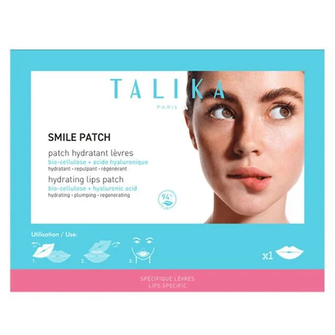 Talika Smile Patch Hydrating Lips Patch with Hyaluronic Acid – 1 Patch