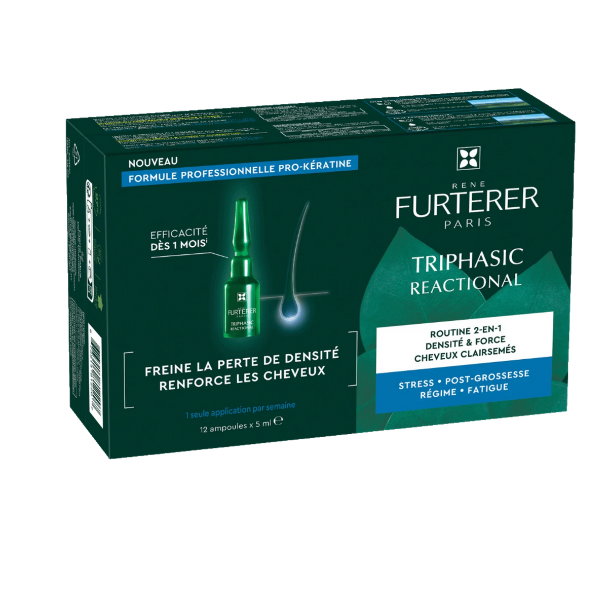 René Furterer Triphasic Reactional Concentrated Serum 12 Vials