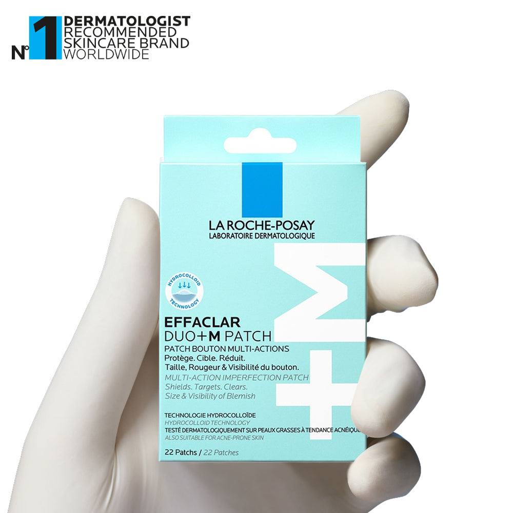 Effaclar Duo+M 3H Spot Patches for Acne Prone Skin | 22 Patches