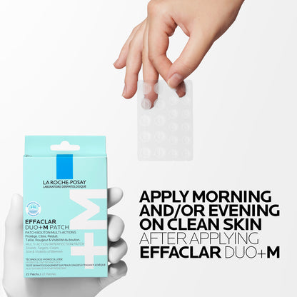 Effaclar Duo+M 3H Spot Patches for Acne Prone Skin | 22 Patches