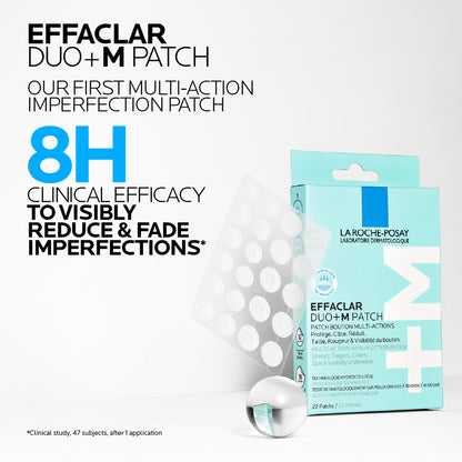 Effaclar Duo+M 3H Spot Patches for Acne Prone Skin | 22 Patches