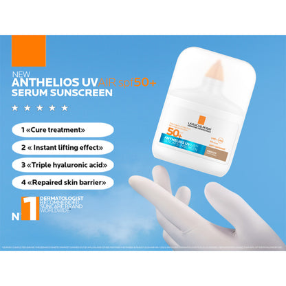 Anthelios UVAIR Tinted Serum Sunscreen SPF50+ 50 ML