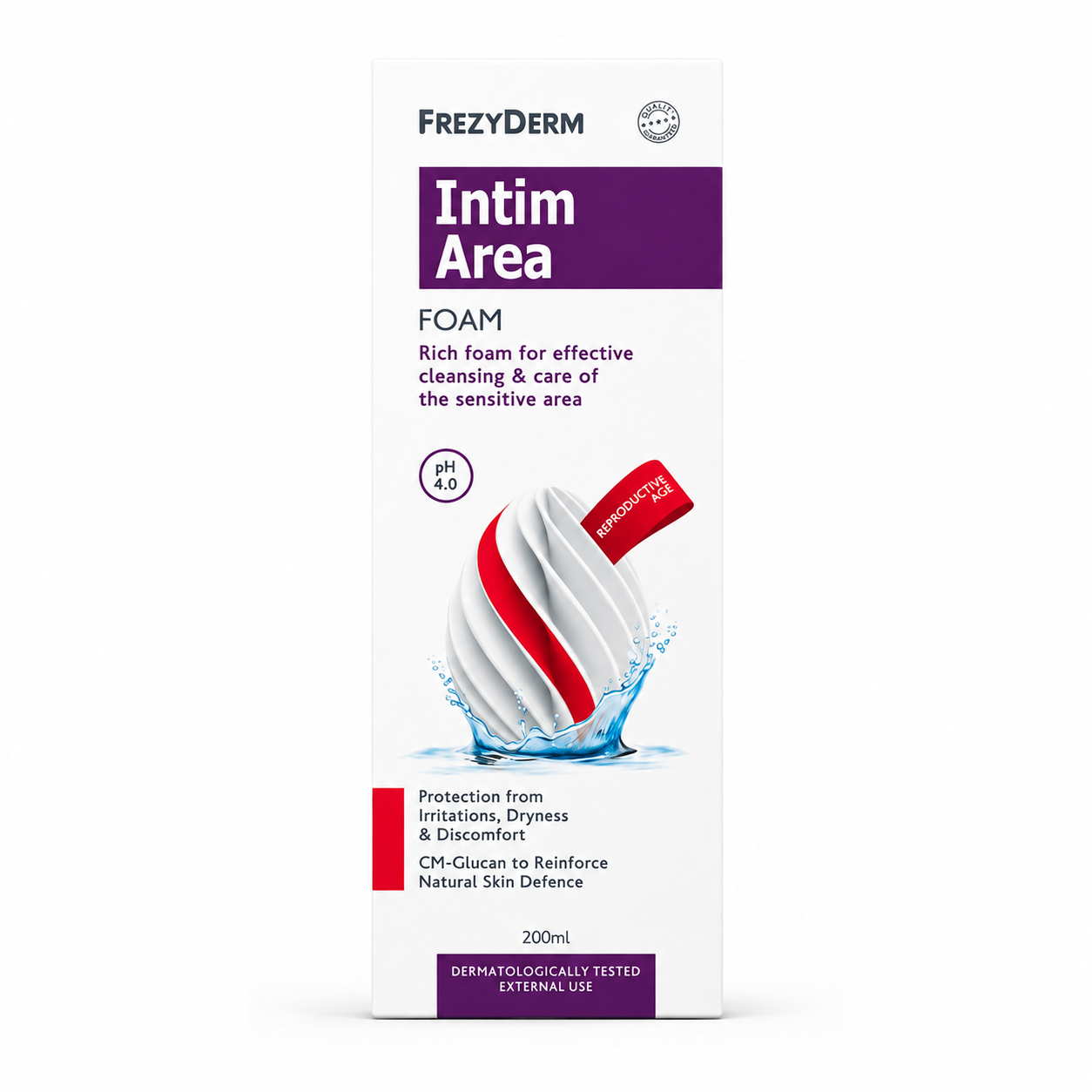 Frezyderm Intim Area Foam pH 4.0 200ml