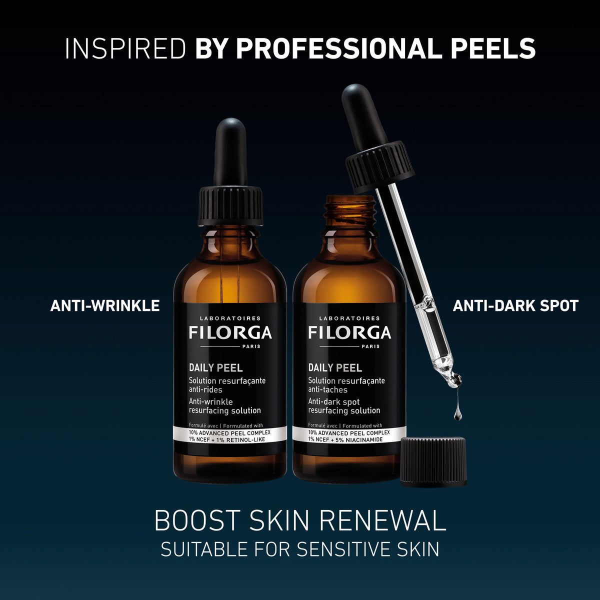 Filorga Daily Peel Anti-Dark Spot Resurfacing Solution 50ml