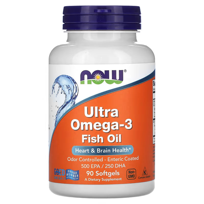 Ultra Omega-3 Fish Oil (Bovine Gelatin) Softgels