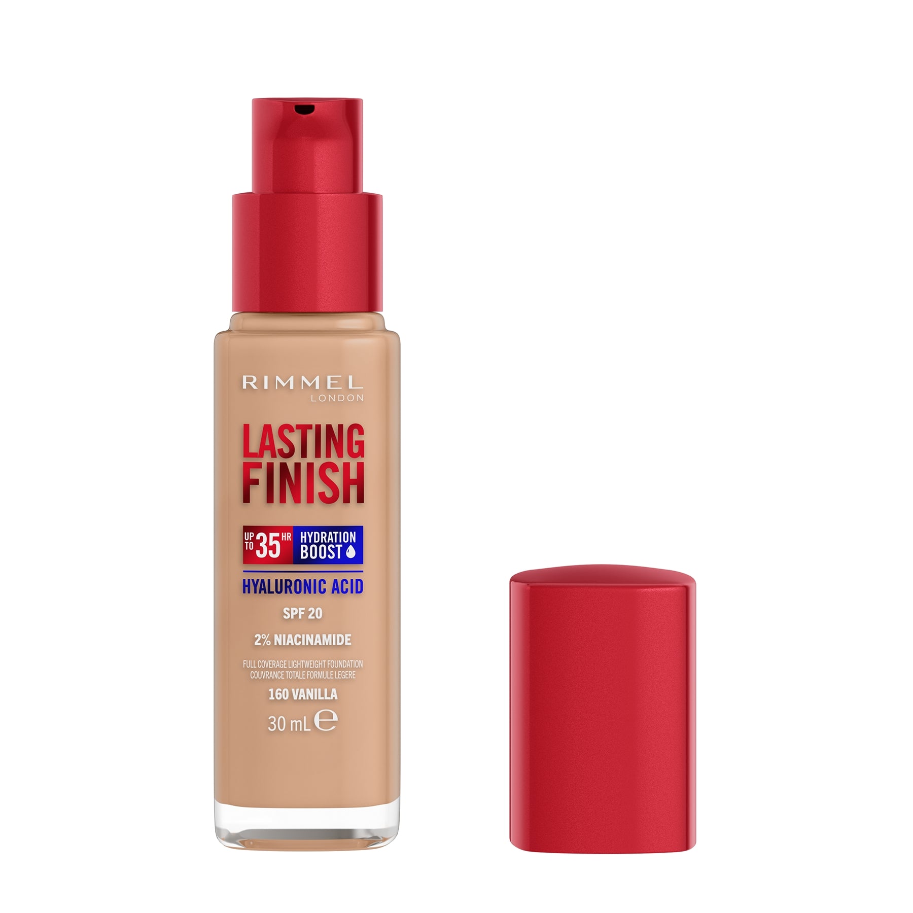 RIMMEL Lasting Finish 35HRS Hydra Boost Foundation