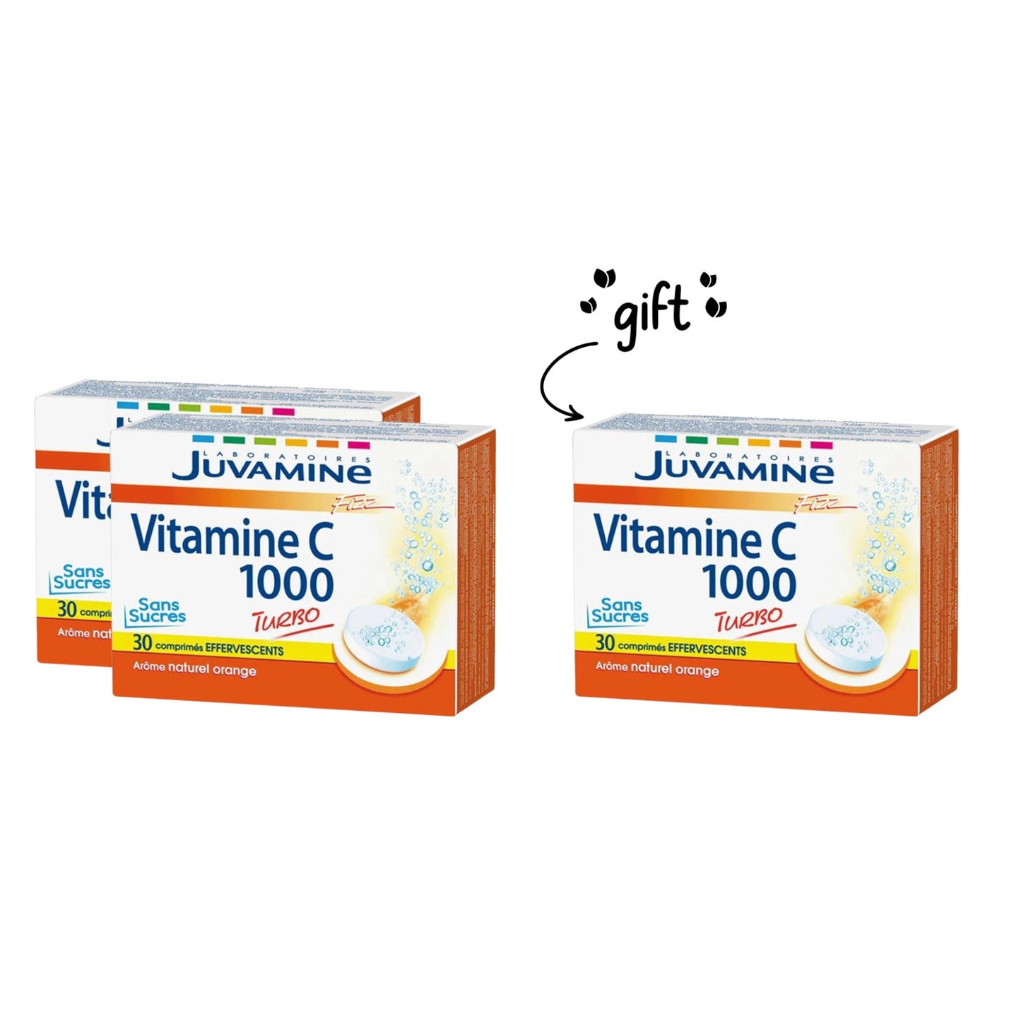 3 x Vitamin C 1000 30 Effervescent Tablets