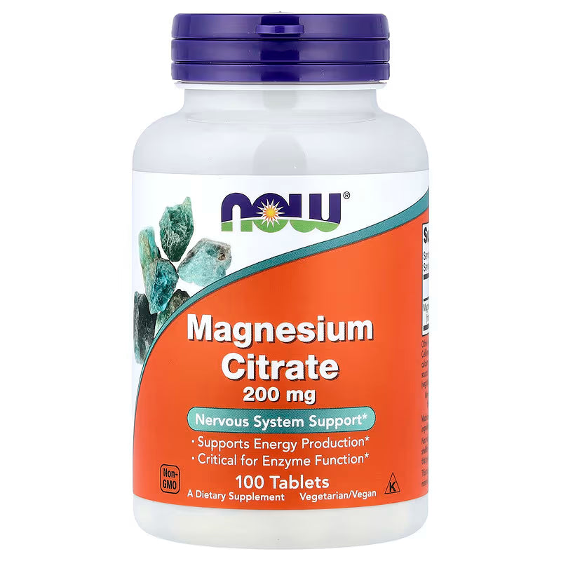 Magnesium Citrate 200 Mg 100 Tablets