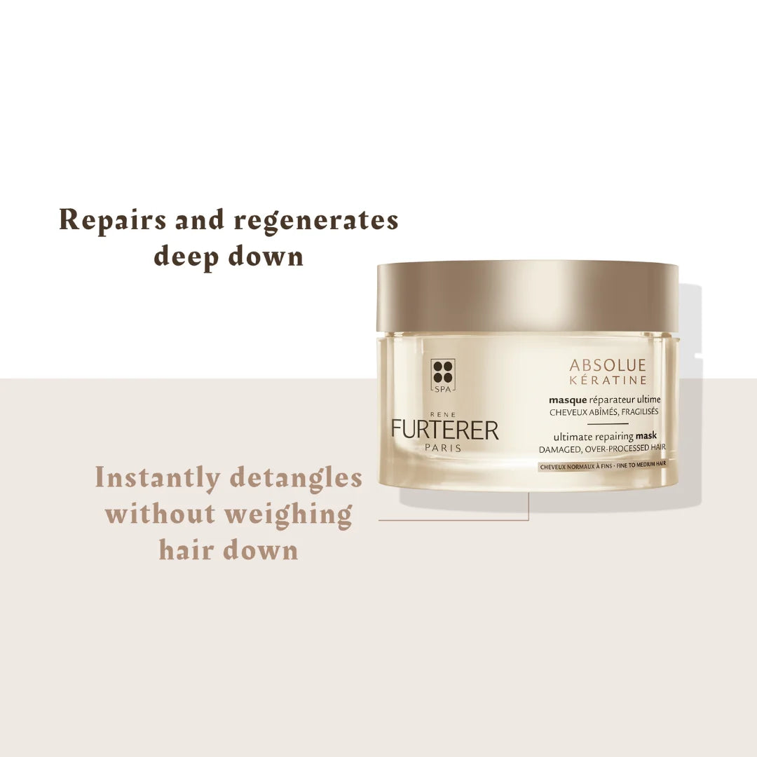 Rene Furterer Absolue Kératine Repairing Mask for damaged hair 200 ML