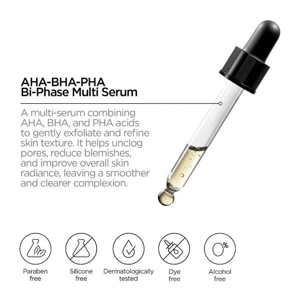 Zitcare AHA BHA PHA Bi-Phase Multi Serum