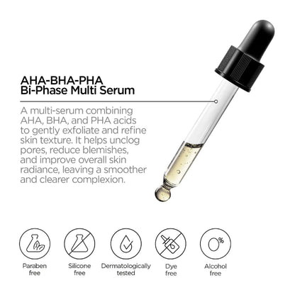 Zitcare AHA BHA PHA Bi-Phase Multi Serum