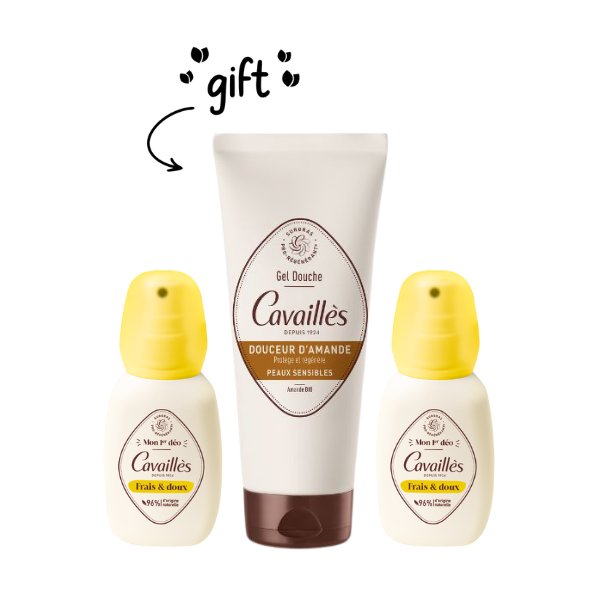 My First Deodorant Duo + Free Almond Shower Gel - Sensitive Skin