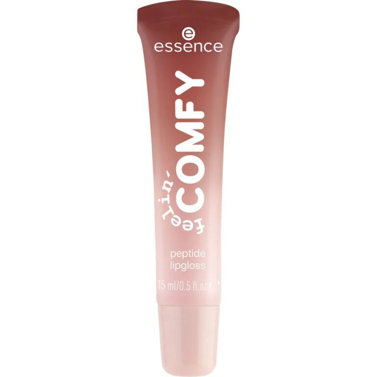 Essence Feelin' Comfy Lip Gloss with Peptides 02 - Cinnamon Cuddles