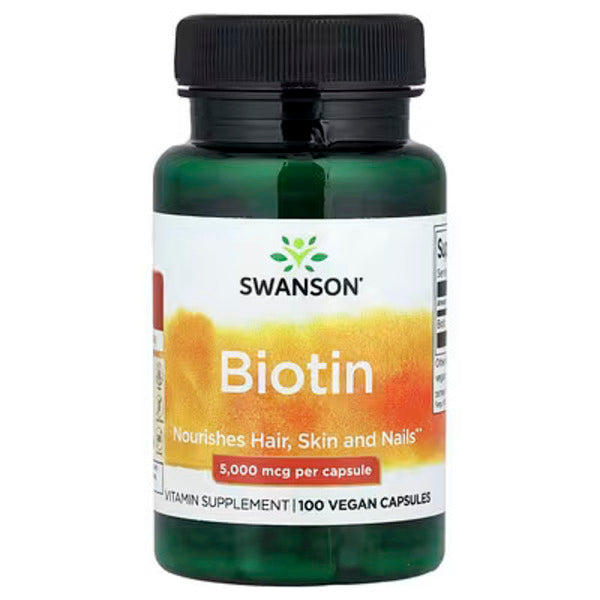 Biotin 5000 Mcg 100 Capsules