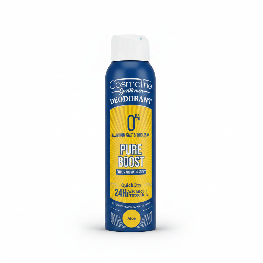 Cosmaline Gentlemen Deodorant Pure Boost Citrus Aromatic Scent 150 Ml