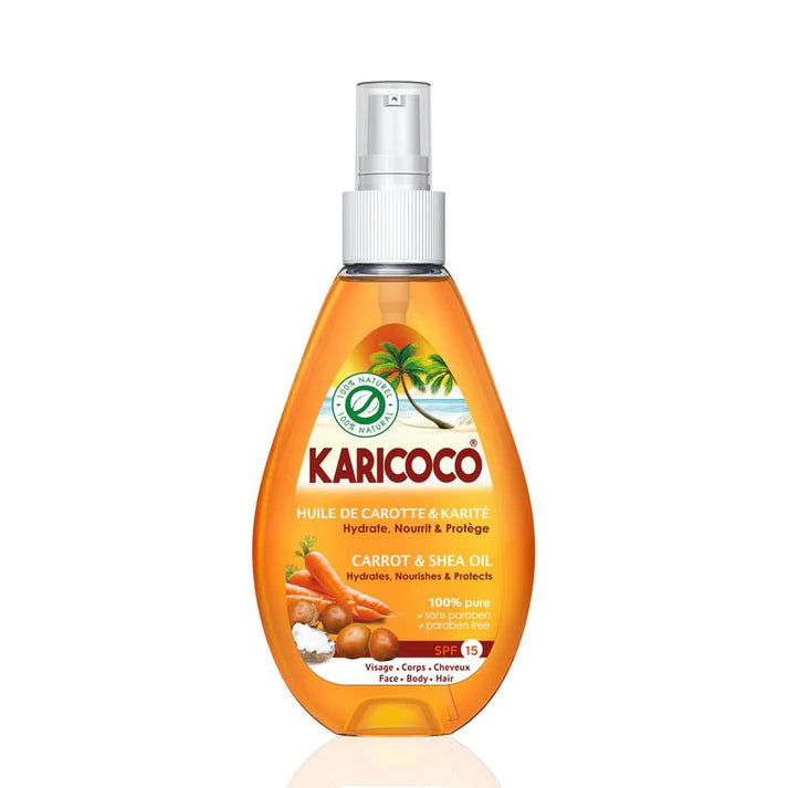 Carrot & Shea Oil Face Body & Hair SPF 15 100 ML