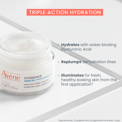 Avène Hydrance aqua-gel 50ml | Buy 1 Get 1 Free