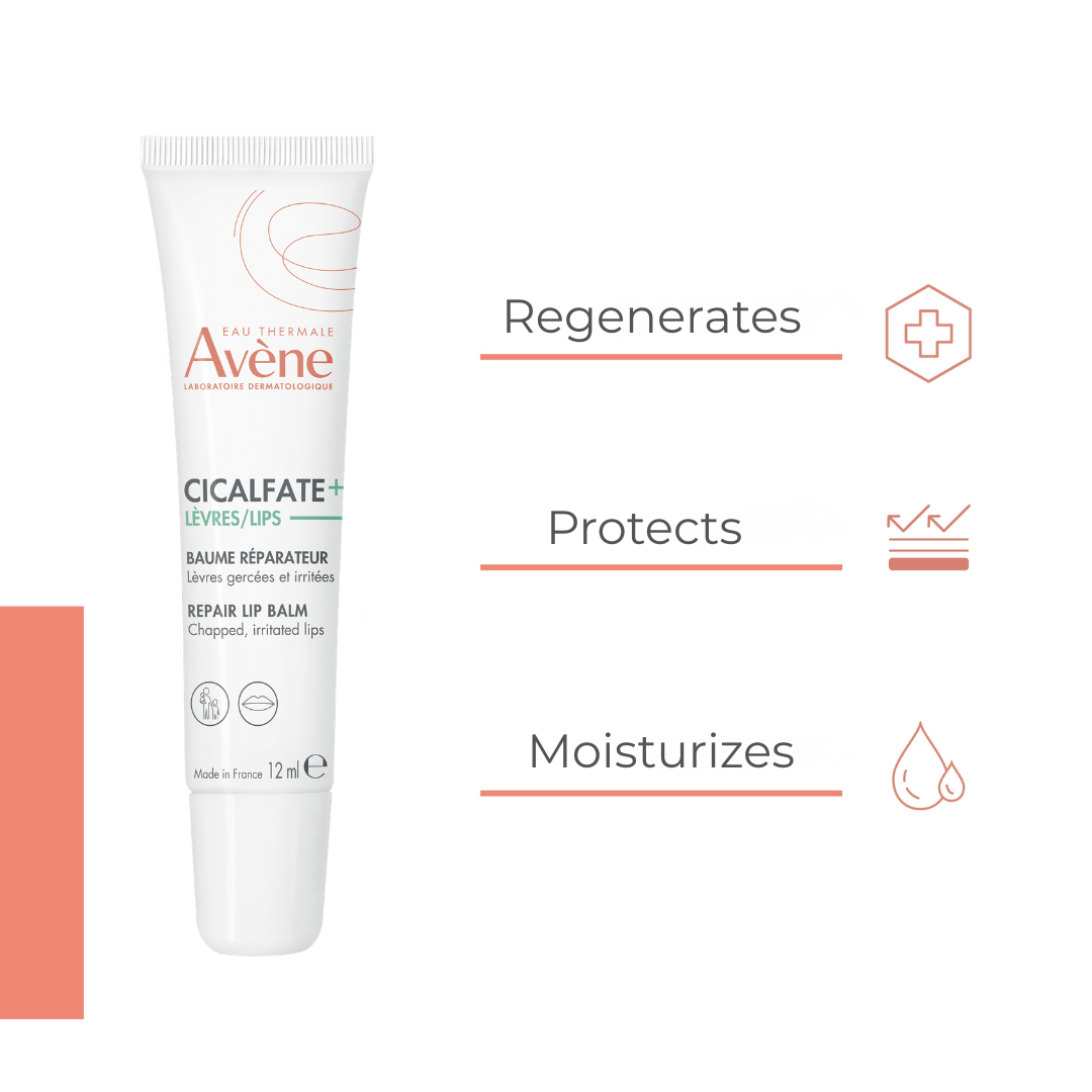 Avène Cicalfate+ Lip Repair Balm for chapped & irritated lips 12 ML