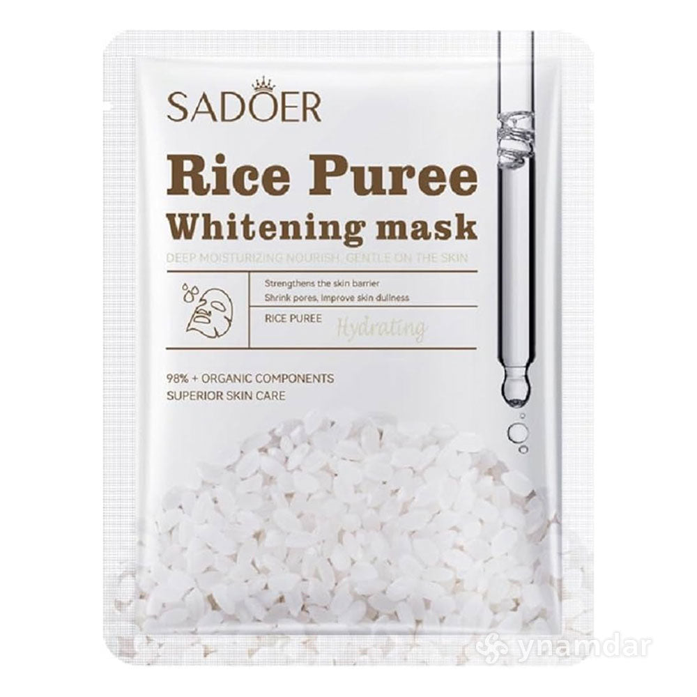 SADOER Rice Puree Facial Mask