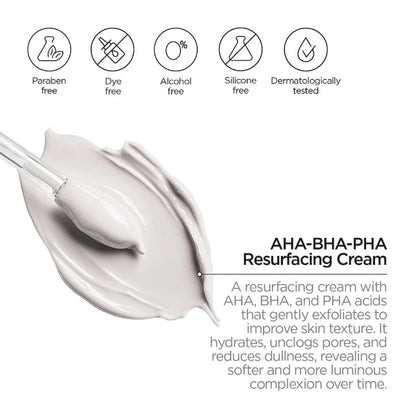 Zitcare AHA BHA PHA Resurfacing Cream