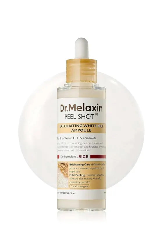Dr.Melaxin Peel Shot Glow White Rice Peeling Ampoule 80 ML