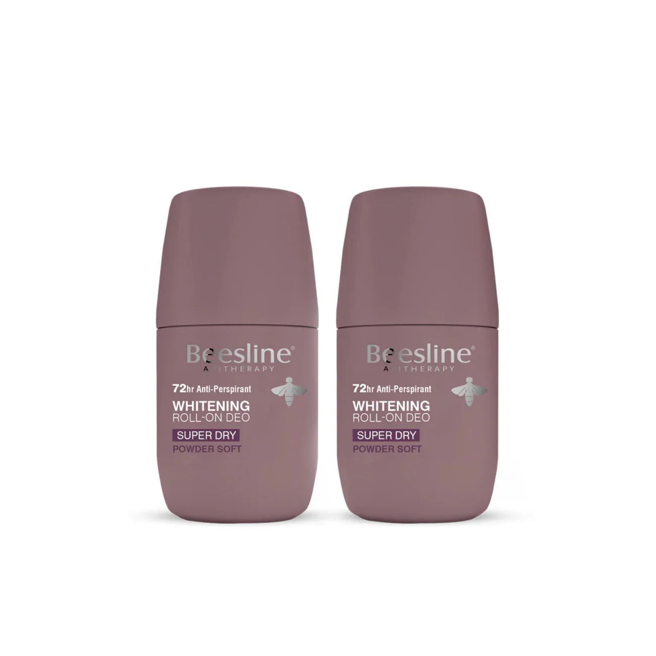 Beesline Whitening Roll-On Deodorant - Super Dry Powder Soft Duo