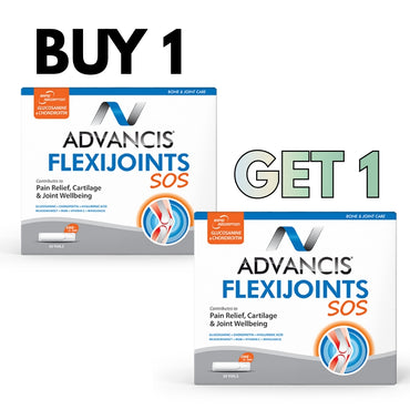 Buy 1 Get 1 | FlexiJoints SOS 30 Vials