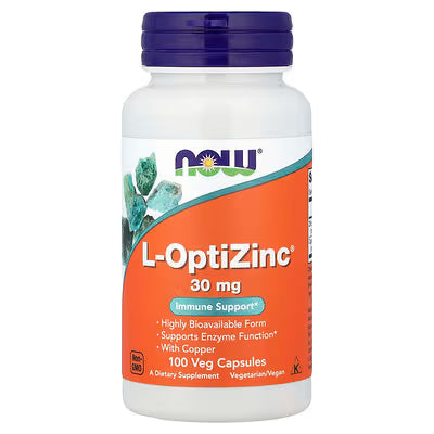 L-Optizinc 30 Mg 100 Capsules