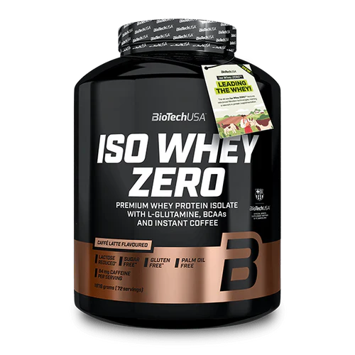 Iso Whey Zero Caffe Latte Flavored