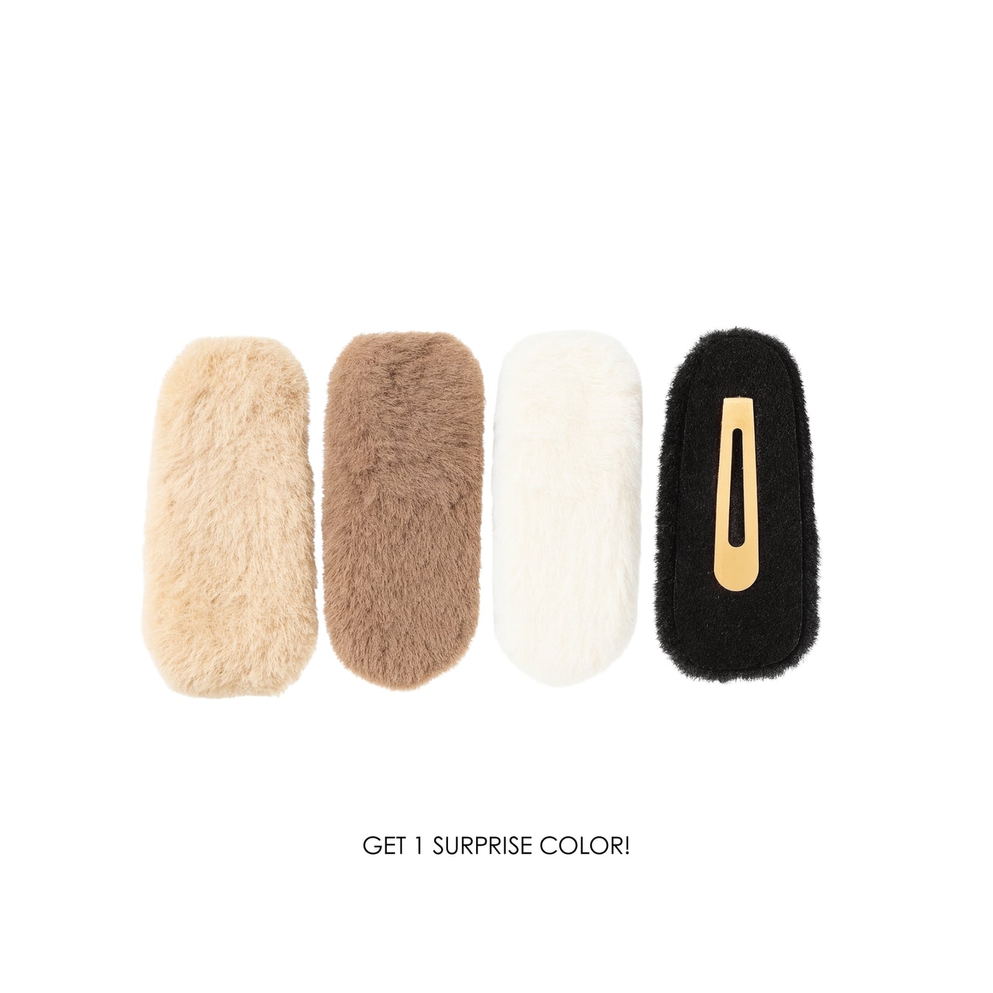 Gift from ZeinaCare: Faux Fur Hair Clip