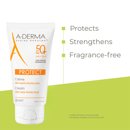 Protect Sunscreen SPF50+ - Fragrance Free Duo 2x40ML