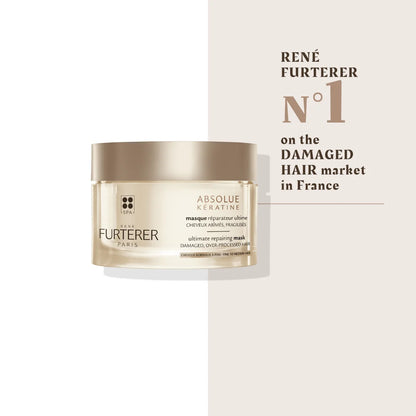 Rene Furterer Absolue Kératine Repairing Mask for damaged hair 200 ML