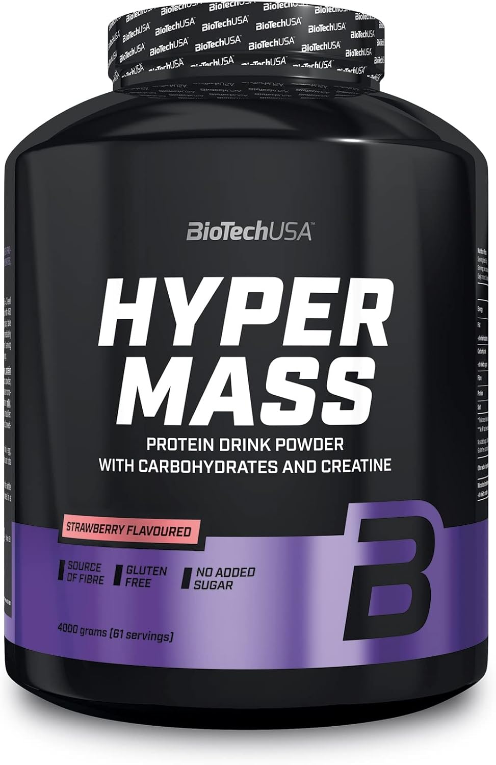 Hyper Mass Protein Drink Powder Strawberry Flavoured 4000 G