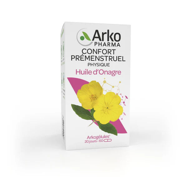 Confort Premenstruel Huile D'Onagre 60 Capsules