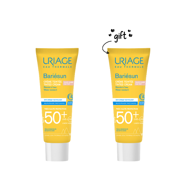 2x Bariesun SPF50+ Tinted Cream-Claire