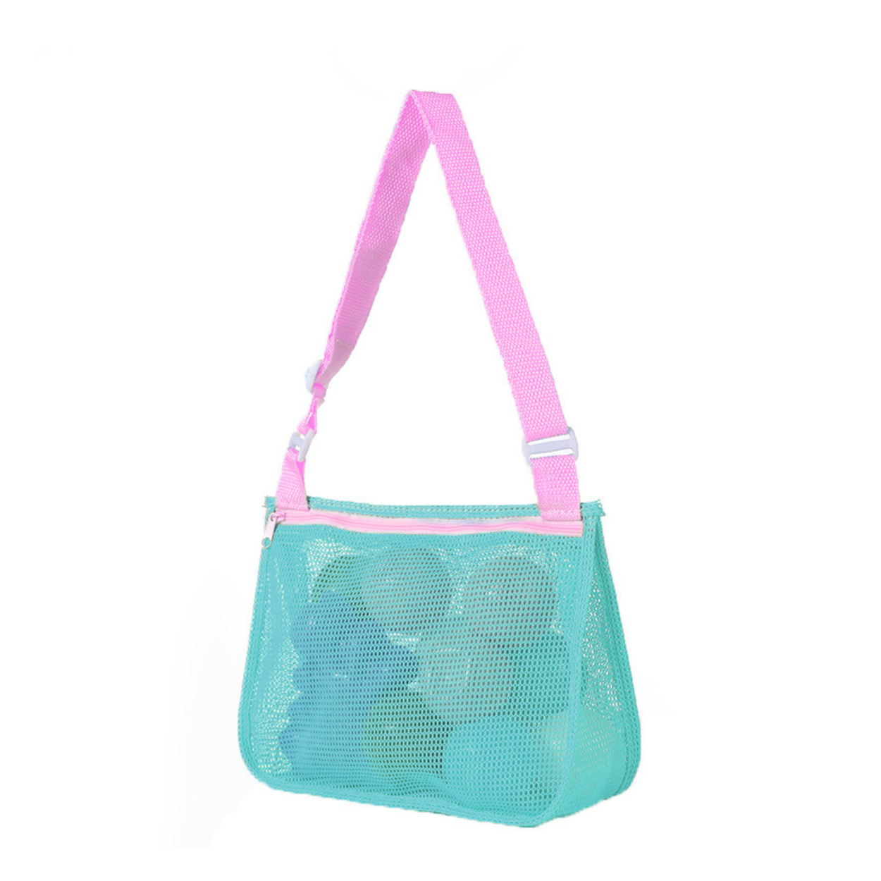 Gift - Mesh Bag with Pink Strap
