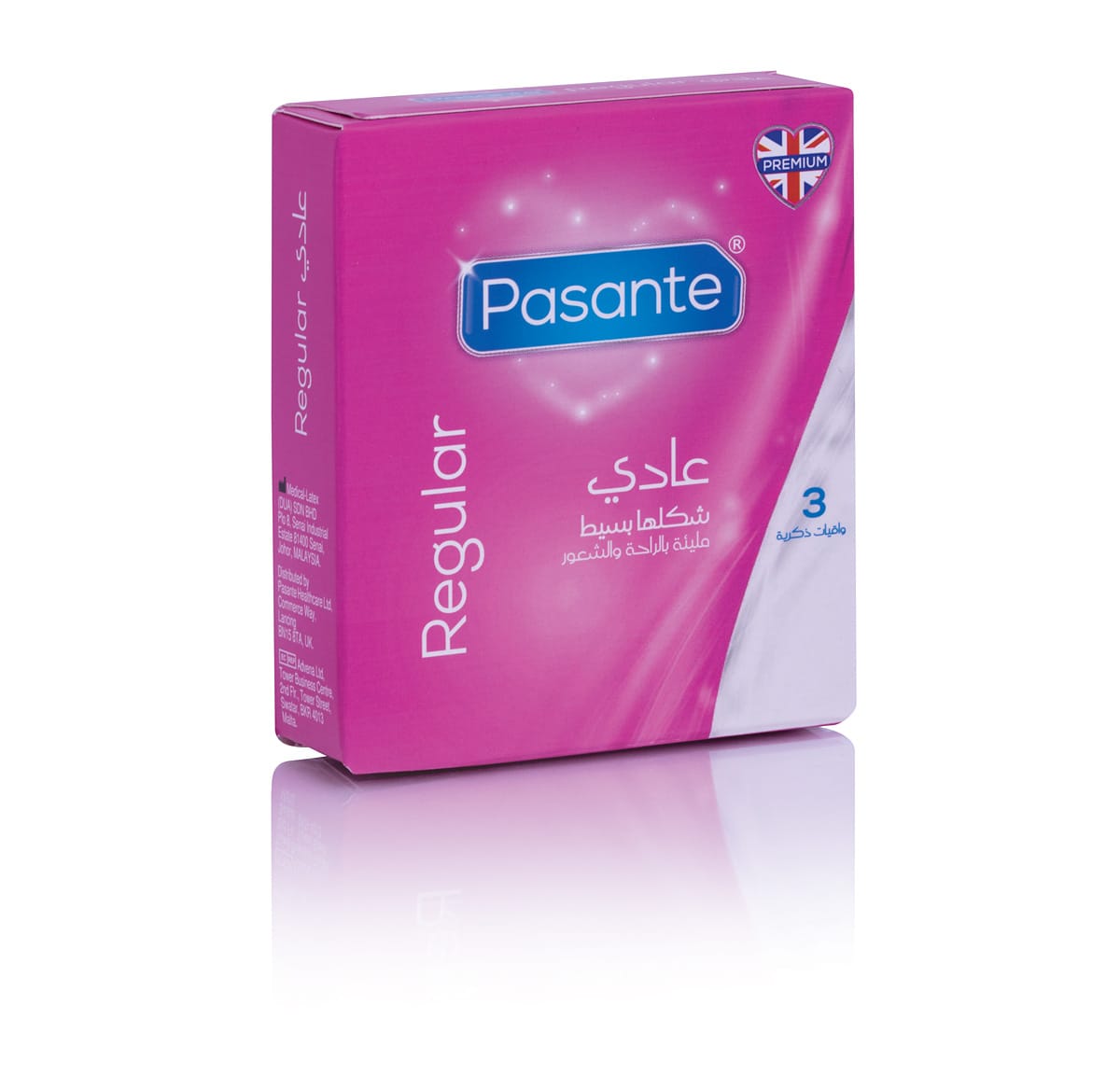Pasante - Regular 3 Condoms