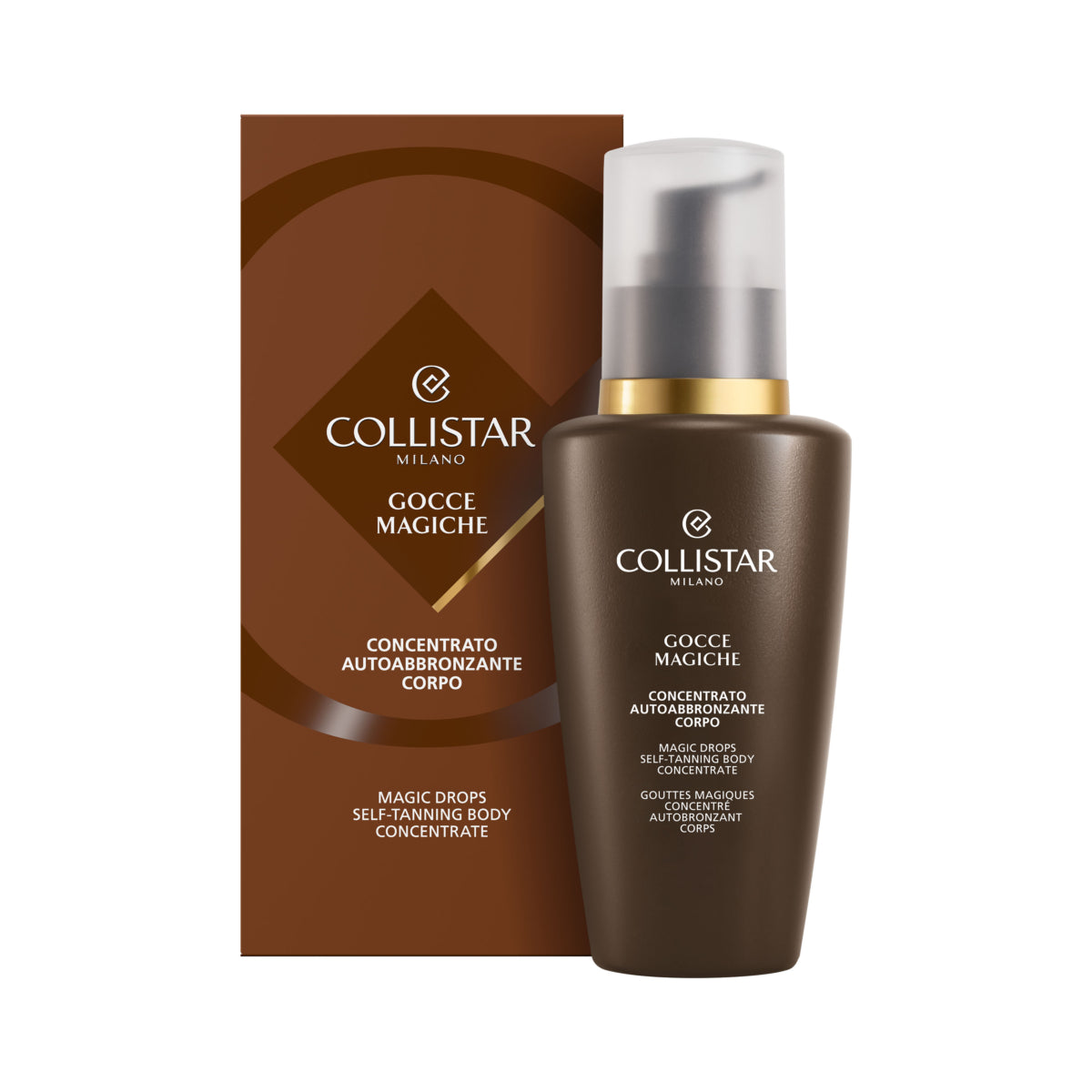 Collistar Milano Gocce Magiche Magic Drops Self-Tanning Body Concentrate 125ml