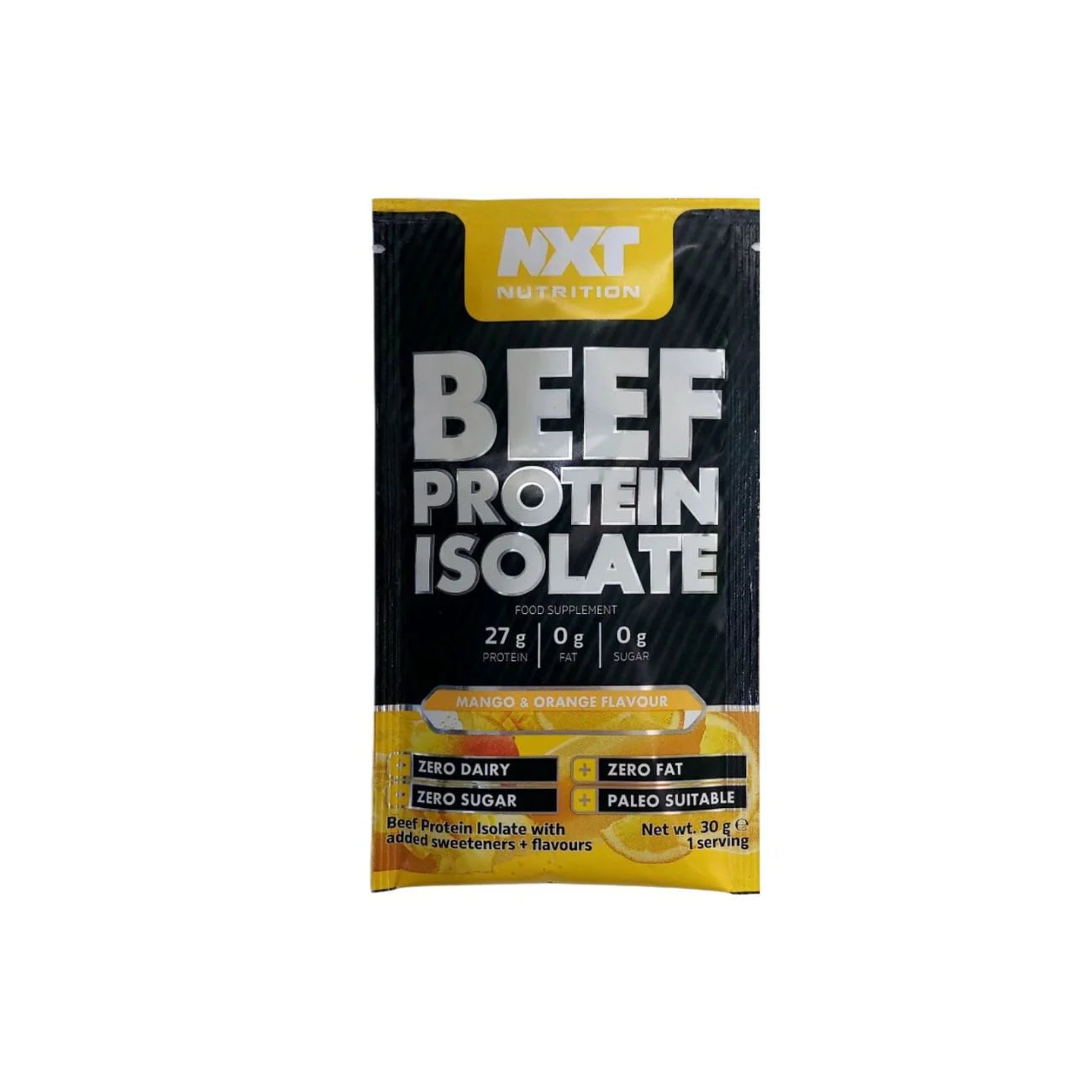 Beef Protein Isolate 30 G 1 Serving Mango & Orange Flavour