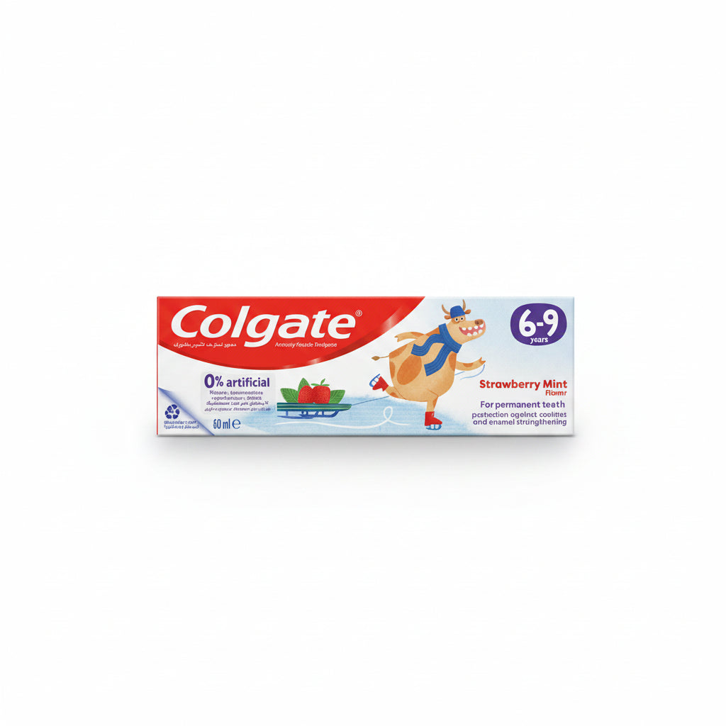 Colgate Kids Strawberry Mint Toothpaste 6-9 Years 60ml