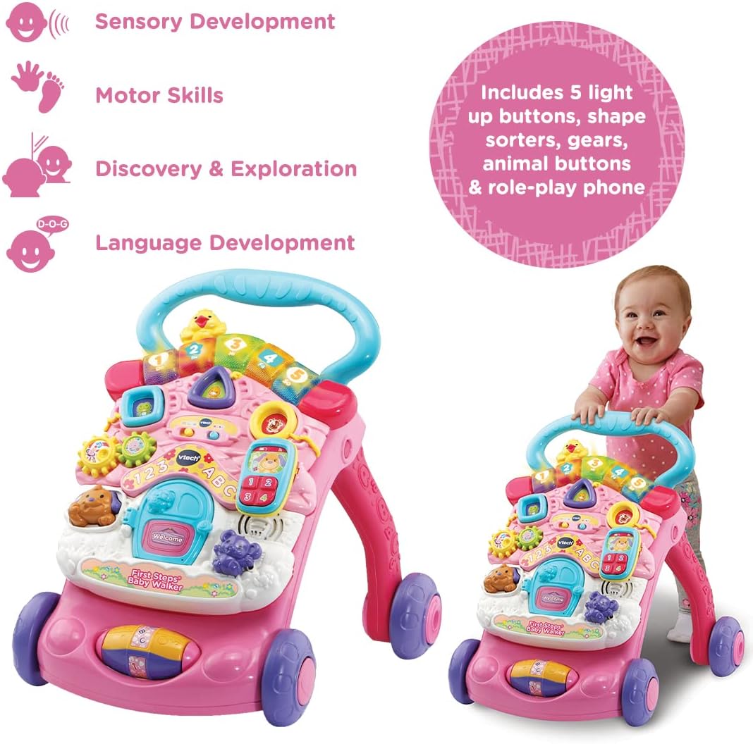 First Steps Baby Walker (English)