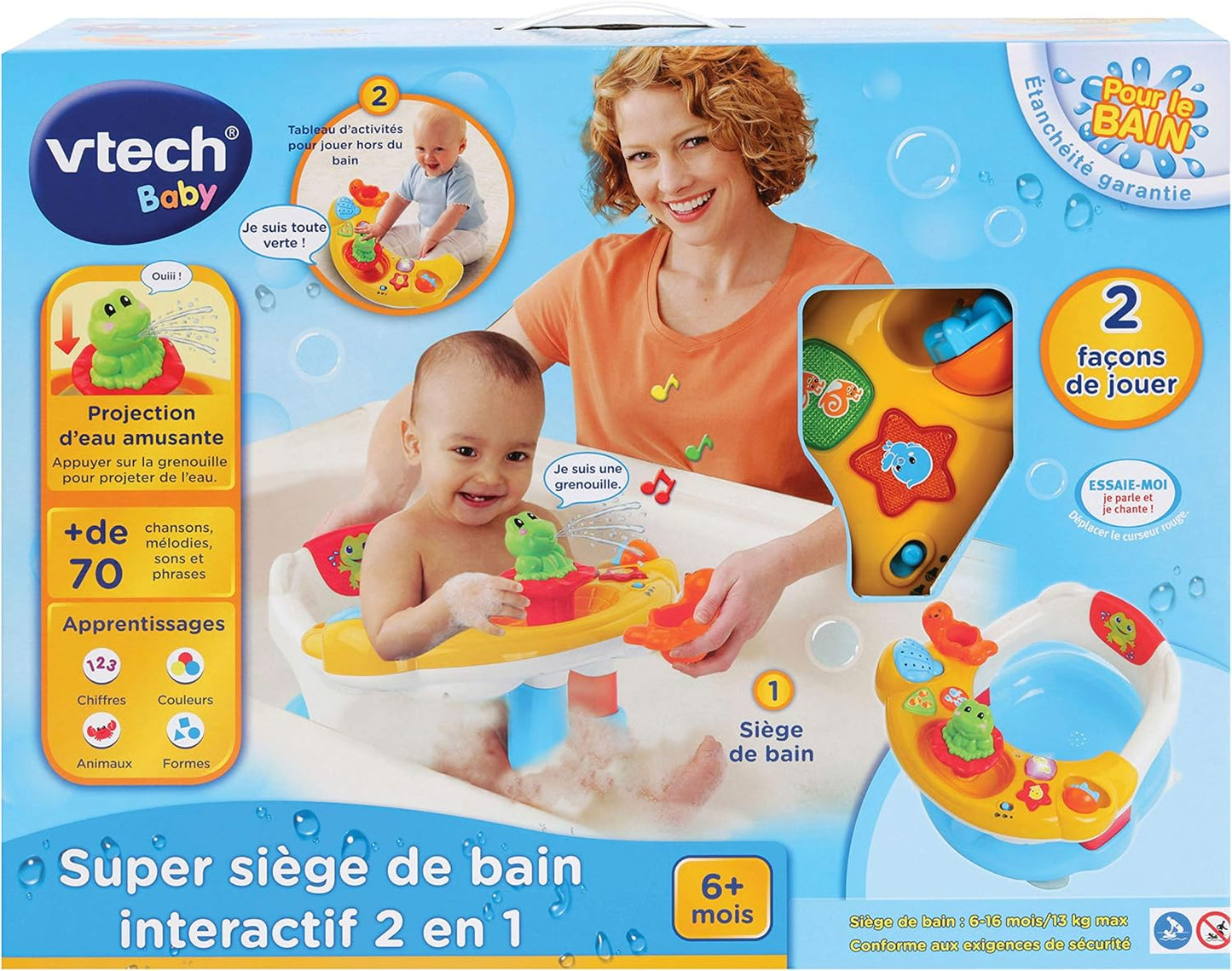 Super Siège de Bain Interactif 2 en 1 (French)