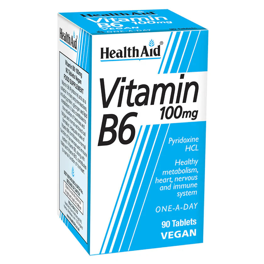 Vitamin B6 100 Mg 90 Tablets