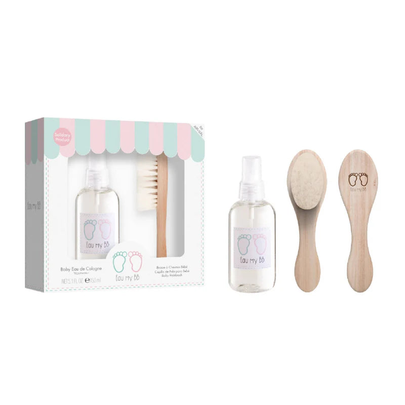 Eau De Cologne 150 ML Baby Hairbrush Coffret