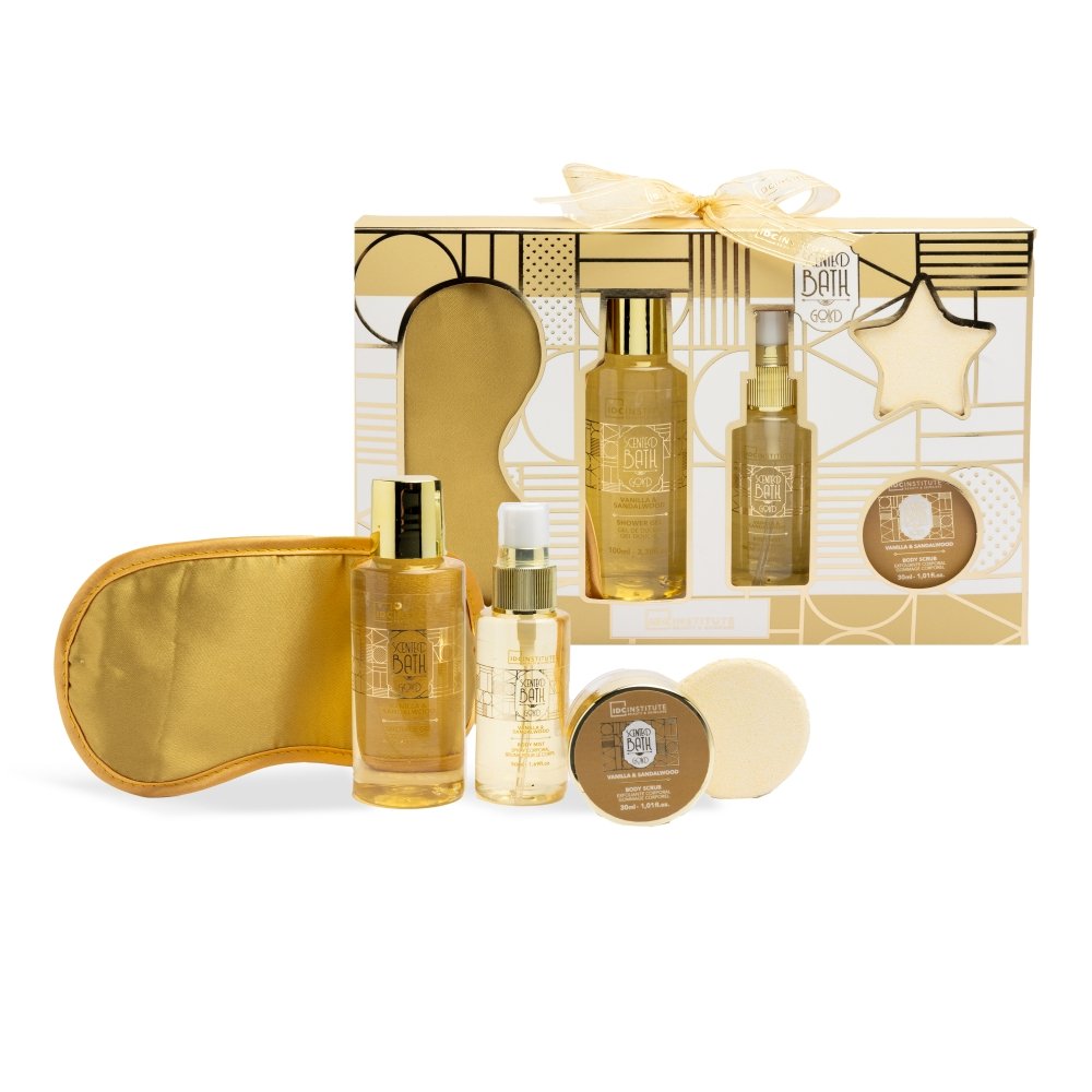 IDC Institute Scented Bath Gold Relax Essentials Set