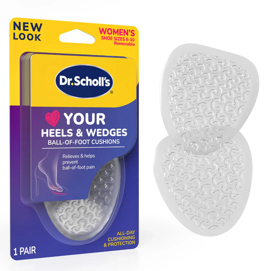 Heel & Wedges Ball of Foot Cushions 1 Pair