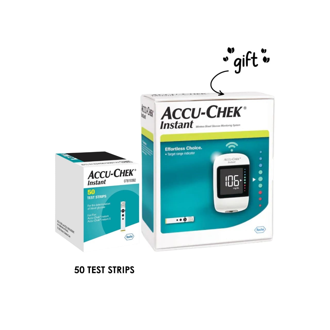Instant Blood Sugar Meter and Lancing Device + FREE Digital Wireless Blood Glucose Monitoring System