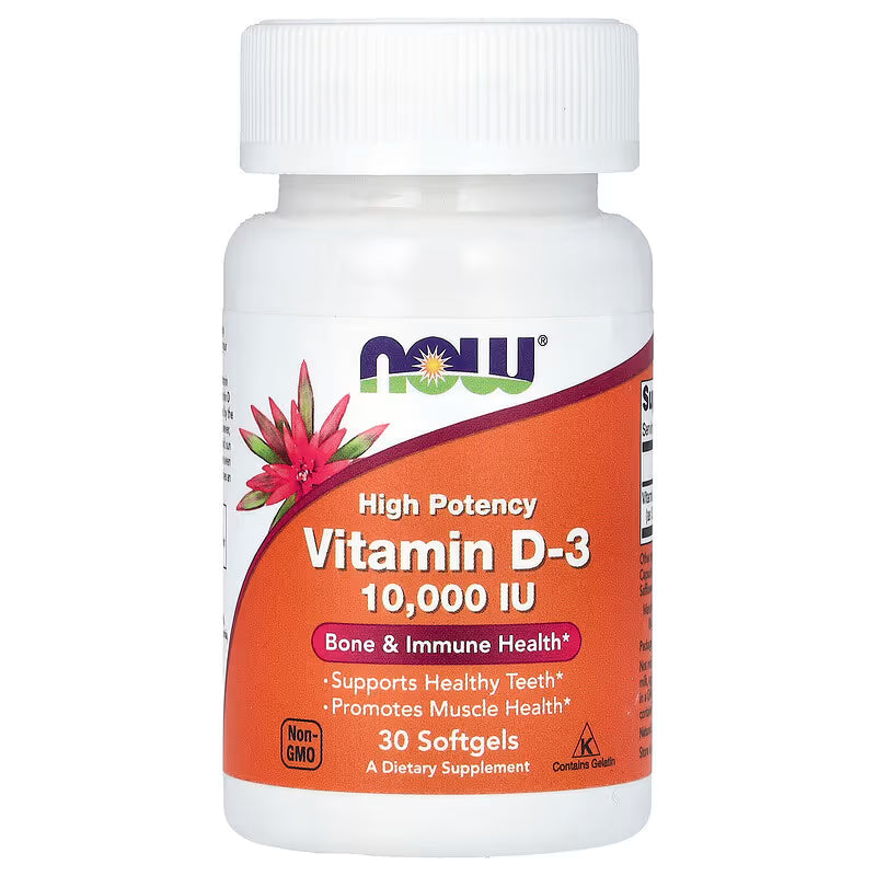 Vitamin D3 10000 Iu 30 Softgels