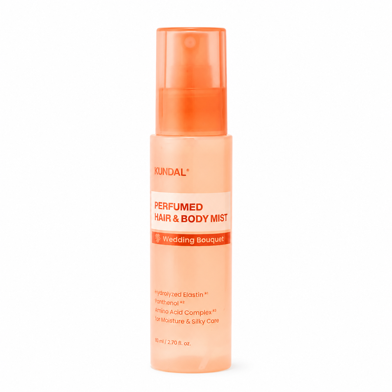 KUNDAL Perfumed Hair & Body Mist – Wedding Bouquet 80ml