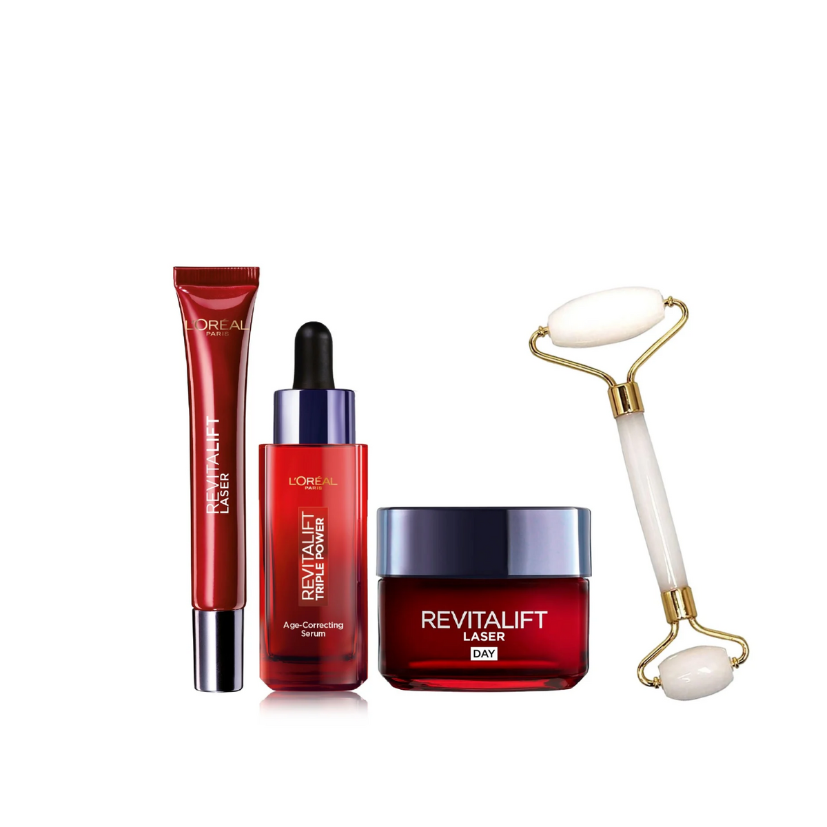 L’Oréal Paris Revitalift Laser Anti-Aging Routine Set + Facial Roller